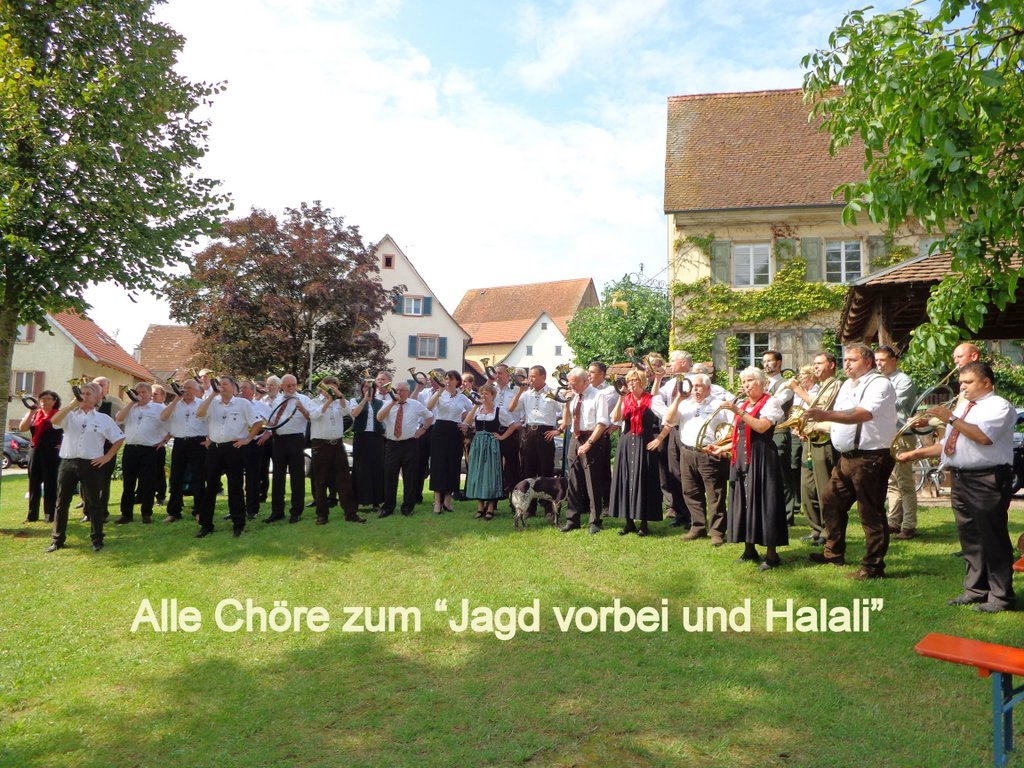 Jubiläum Jagdhornbläser Vorderes Kandertal